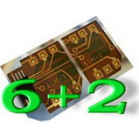 Универсальный Сим-Адаптер 8в1 MagicSim 27th "A" с РУССКИМ языком и встроенной Мультисим-картой